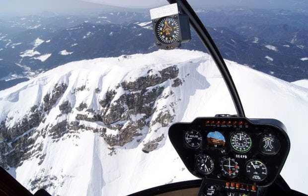 Hubschrauber Rundlflug über die Alpen in Kilb bei St. Pölten als Geschenkidee