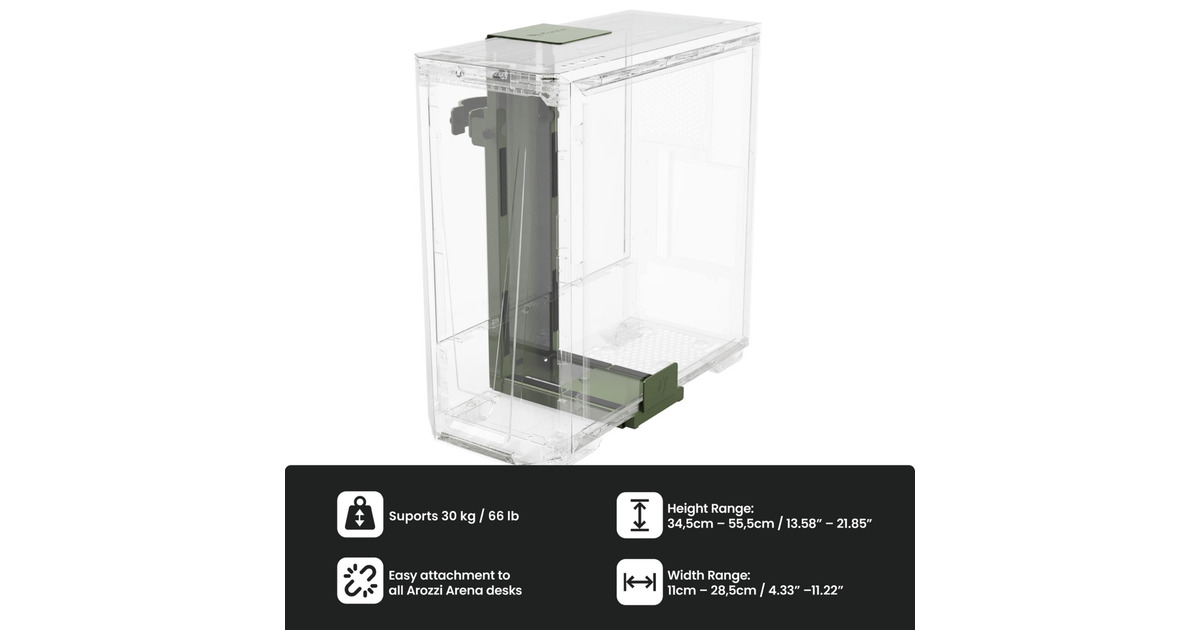 ArozziArena PC Mount - Forest Green bevestiging  (Groen)