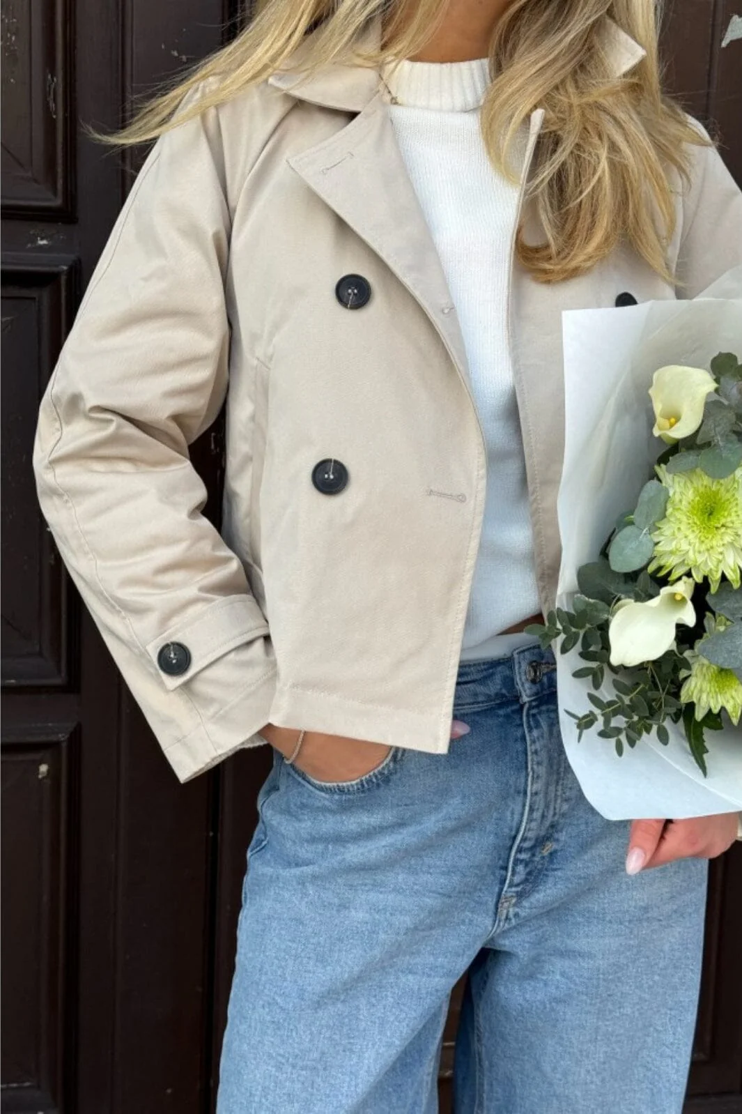 BYIC Lunaic Trenchcoat beige light beige