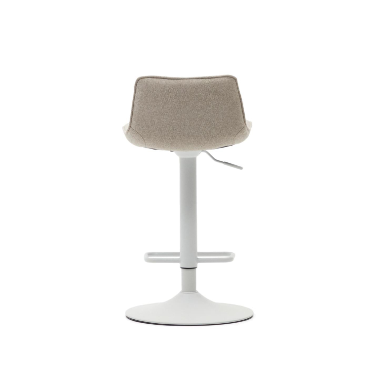 Kave Home Zenda verstelbare barkruk 82/103 zwart