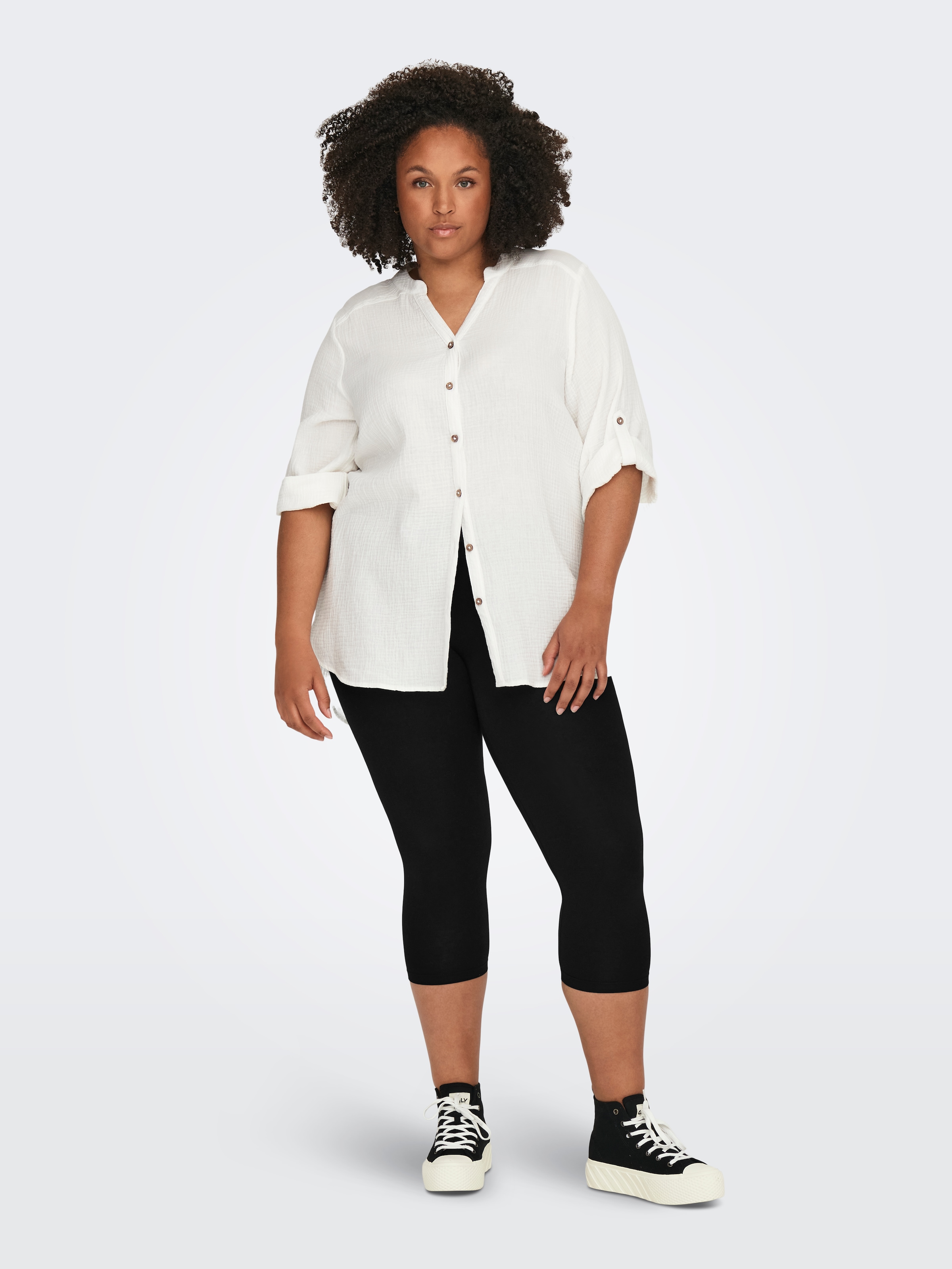 ONLY CARMAKOMA Caprileggings »CARTIME LIFE CALF LEGGINGS JRS«
