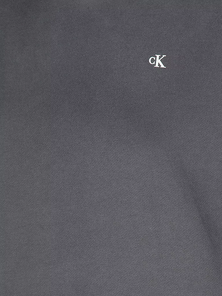 CALVIN KLEIN JEANS Kapuzensweater - Hoodie grau