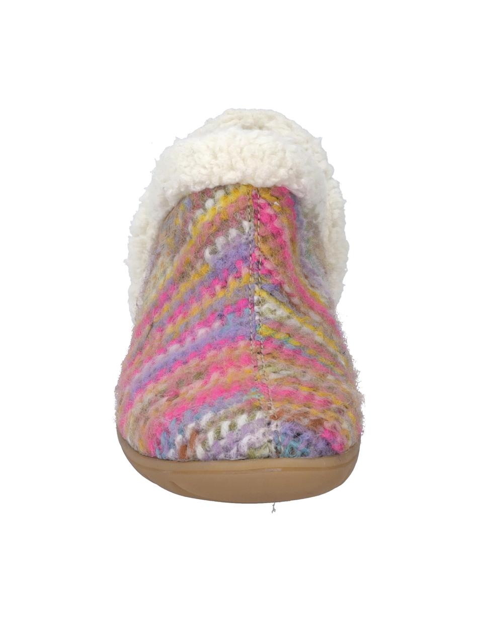 Hausschuh Cadiz 03, pink-multi