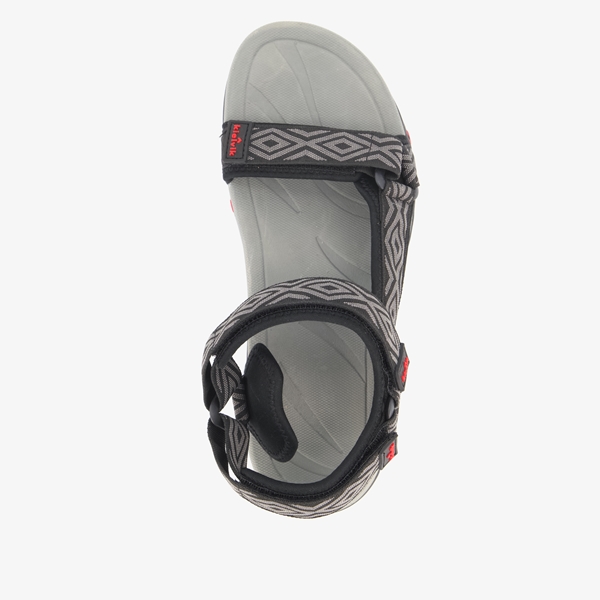 Kjelvik heren sandalen grijs/zwart