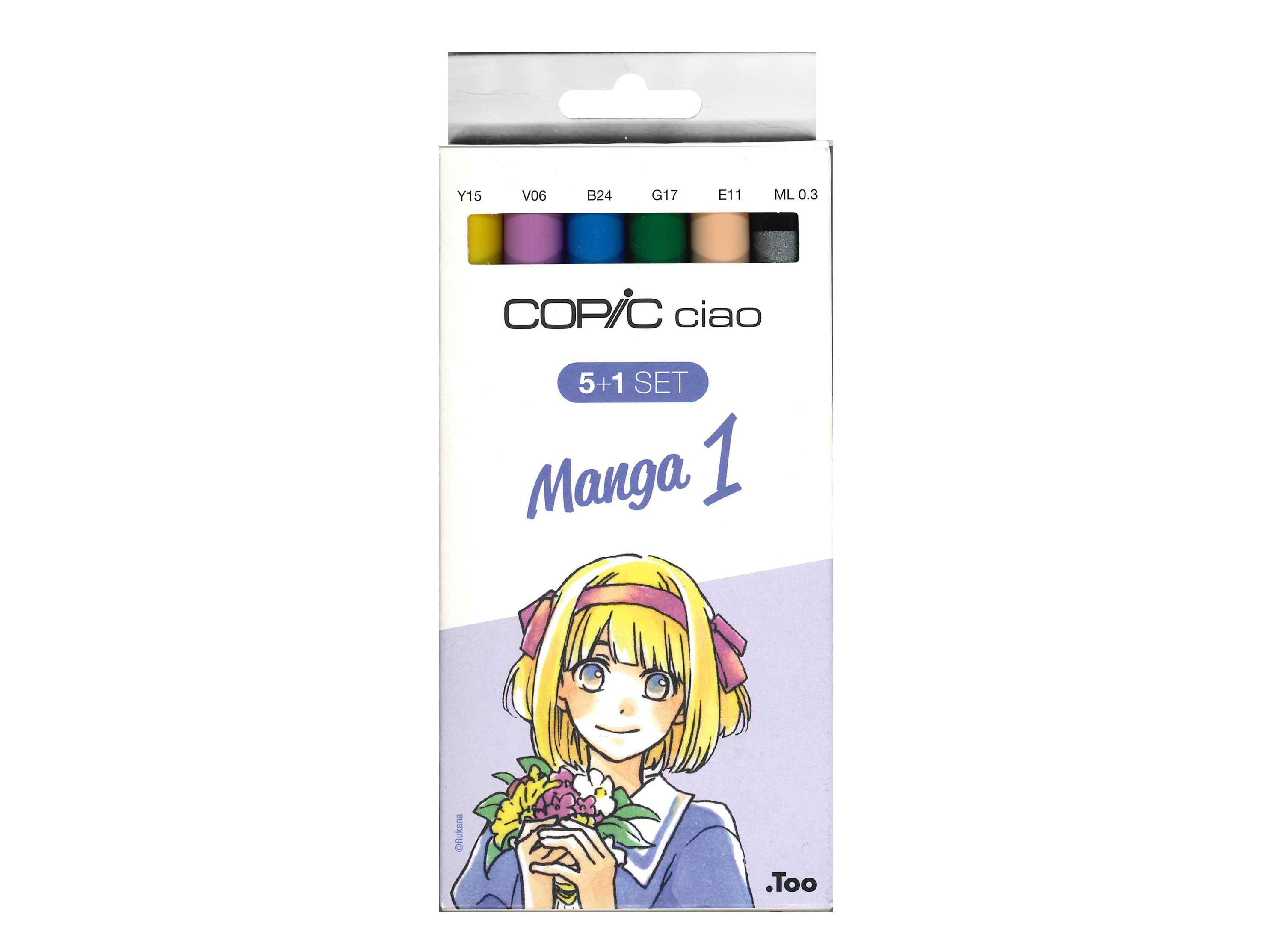 CONJUNTO MARCADOR COPIC MANGA 1 5 1 UNIDADES