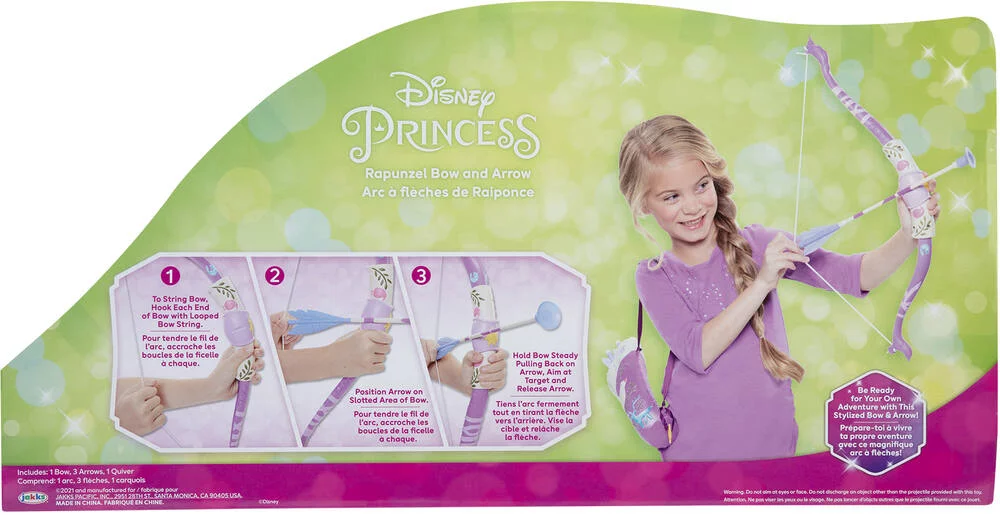 DISNEY PRINCESSES - ARC A FLECHES DE RAIPONCE