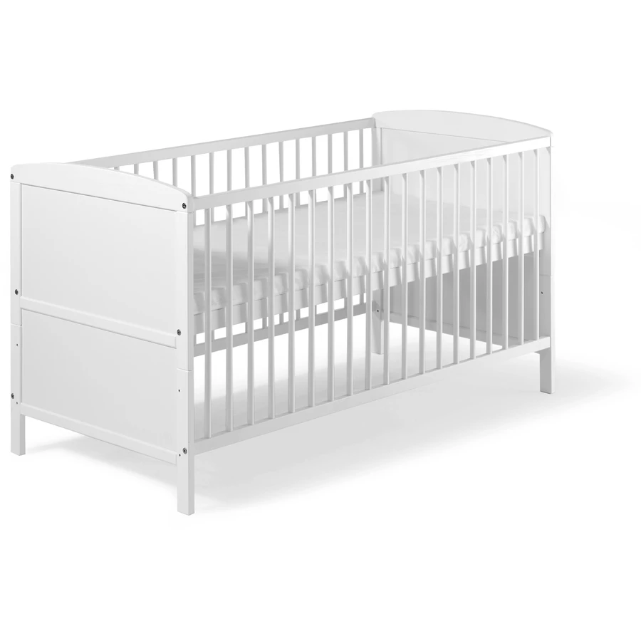 Schardt Komplettbett Conny weiß Teddystar 70 cm x 140 cm