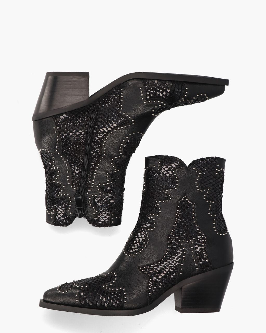 Noa Harmon Rodeo Zwart Dames Enkelboots
