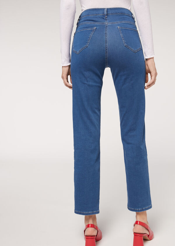 Calça jeans ecológica confortável