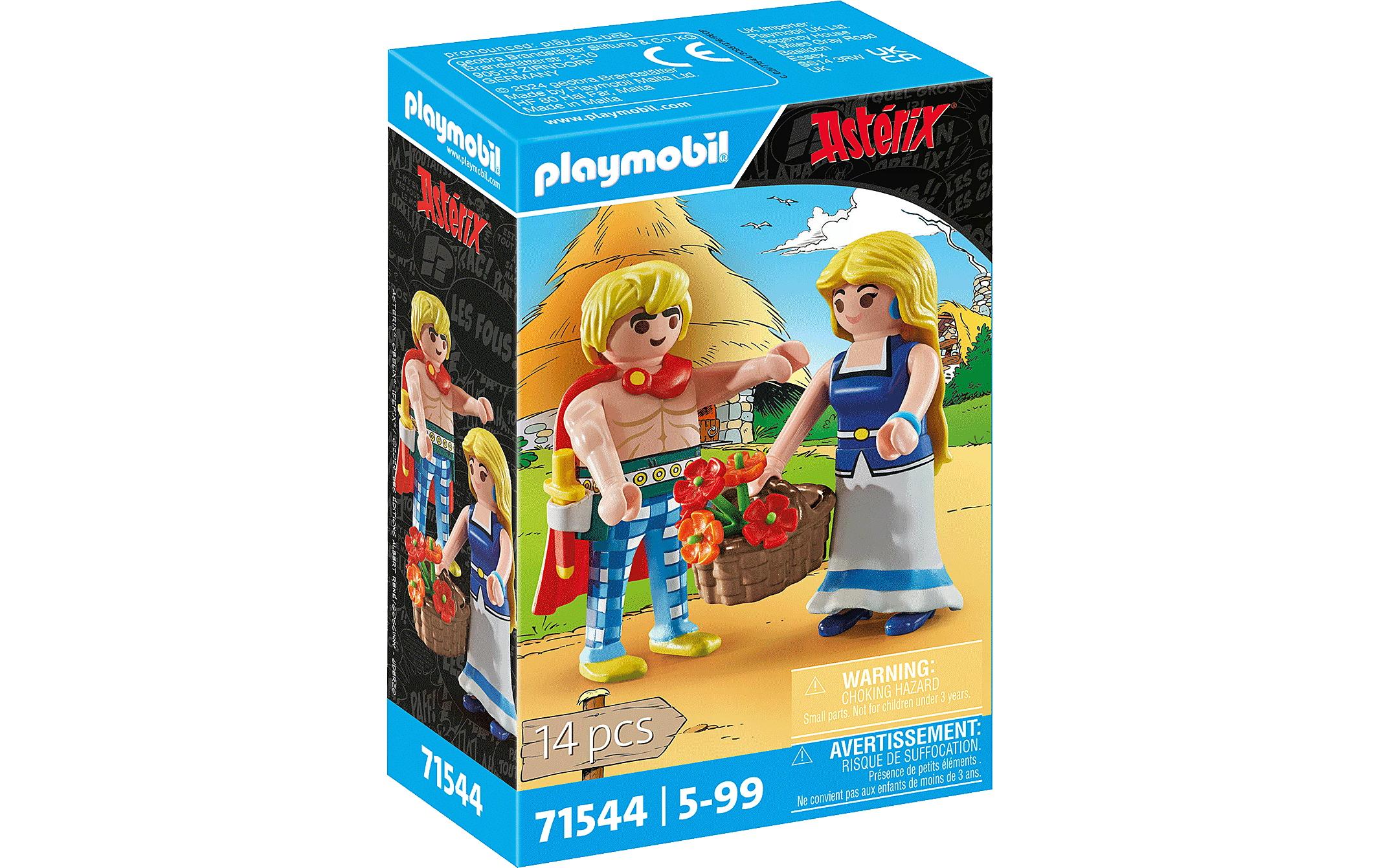 Asterix Tragicomix und Falbala 71544Kleines Spielset