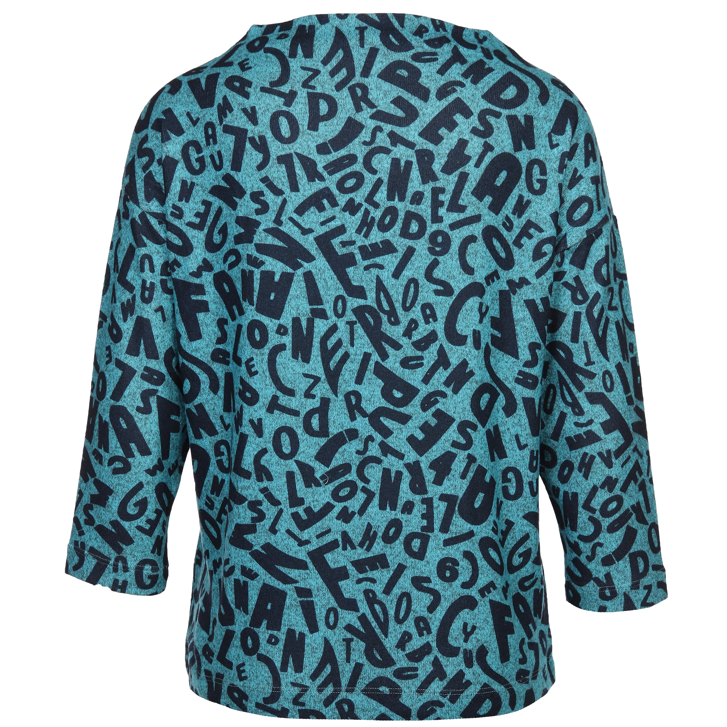 Damen Flauschshirt mit 3/4 Arm