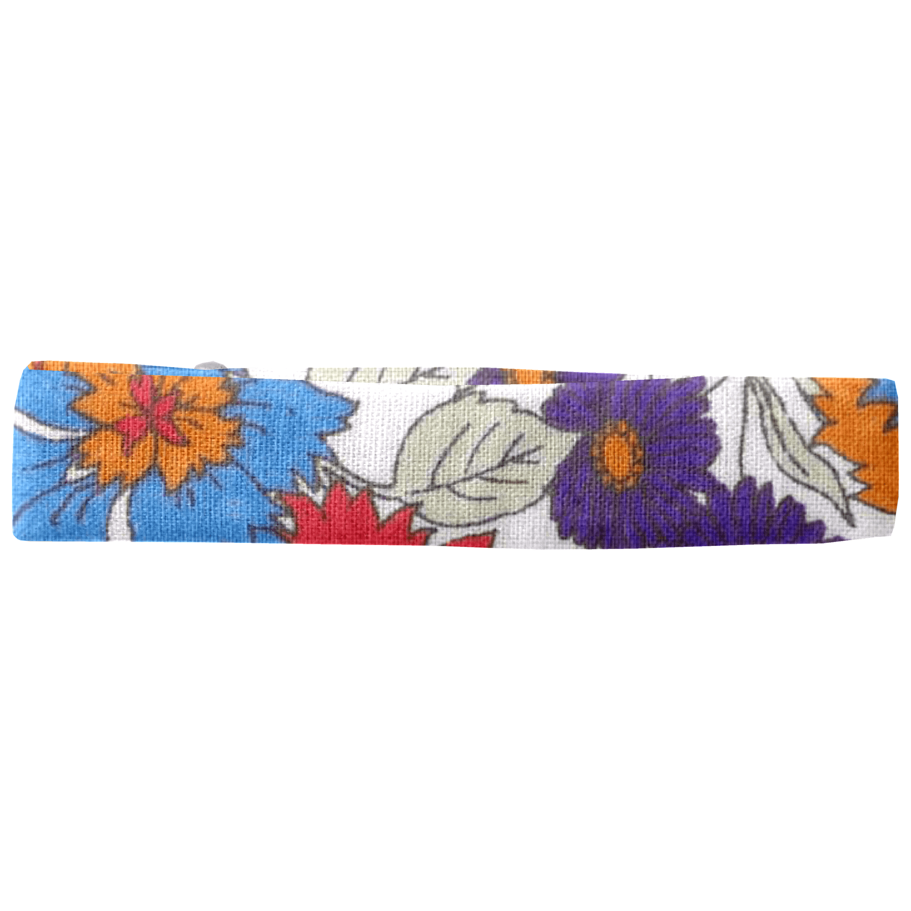 Barrette Croco Tissu Tutti Fleuri