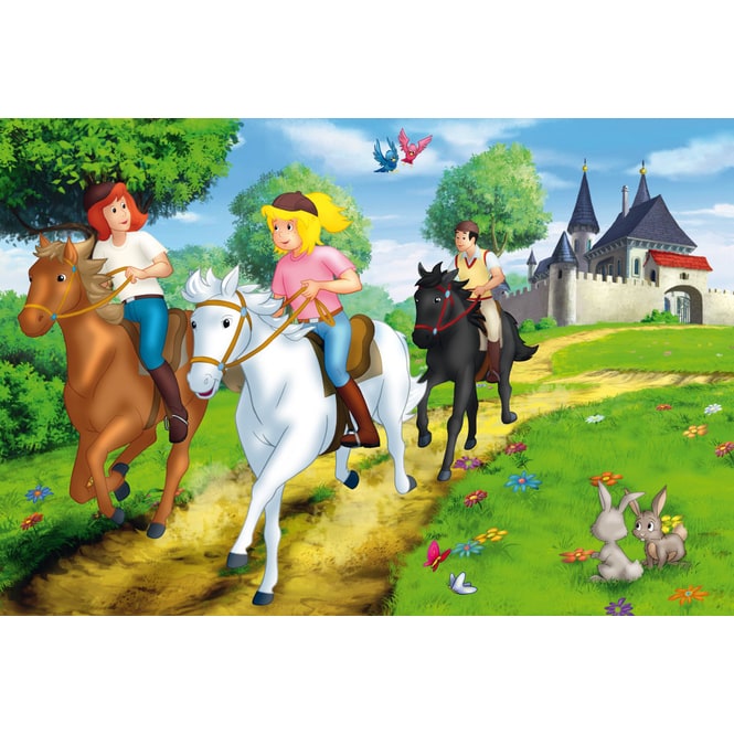 Puzzle-Box - Bibi & Tina - 4-in-1