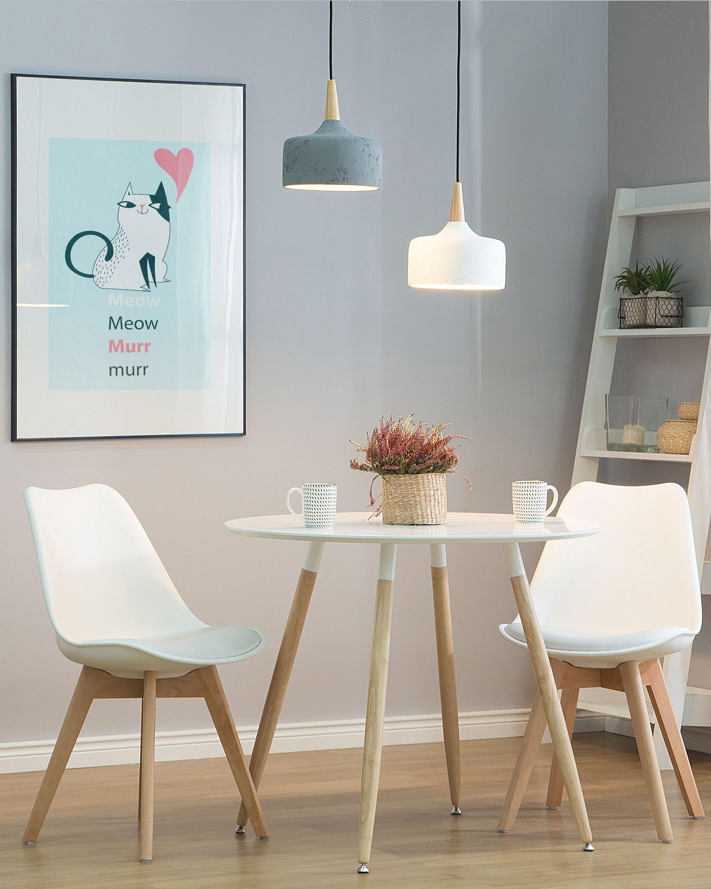 Hanglamp BURANO Beton Wit
