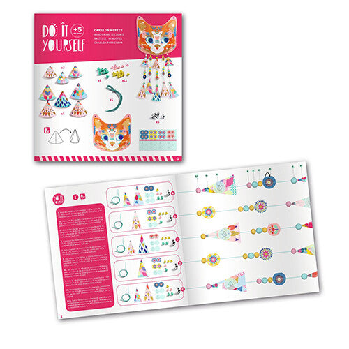 Djeco knutselset diy - windgong - poes