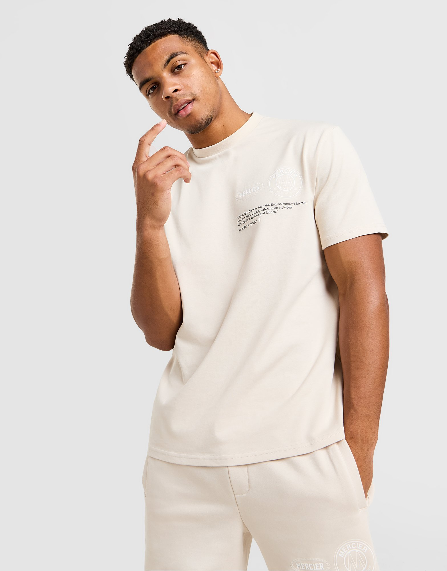 MERCIER T-shirt Caruso Homme