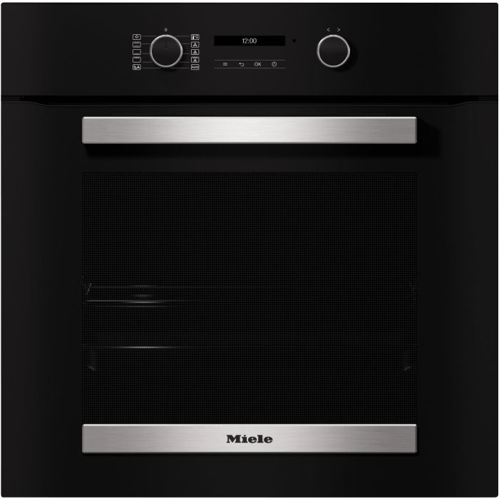 Miele Einbau-Backofen H 2465 B Active Obsidianschwarz Edelstahl-Look