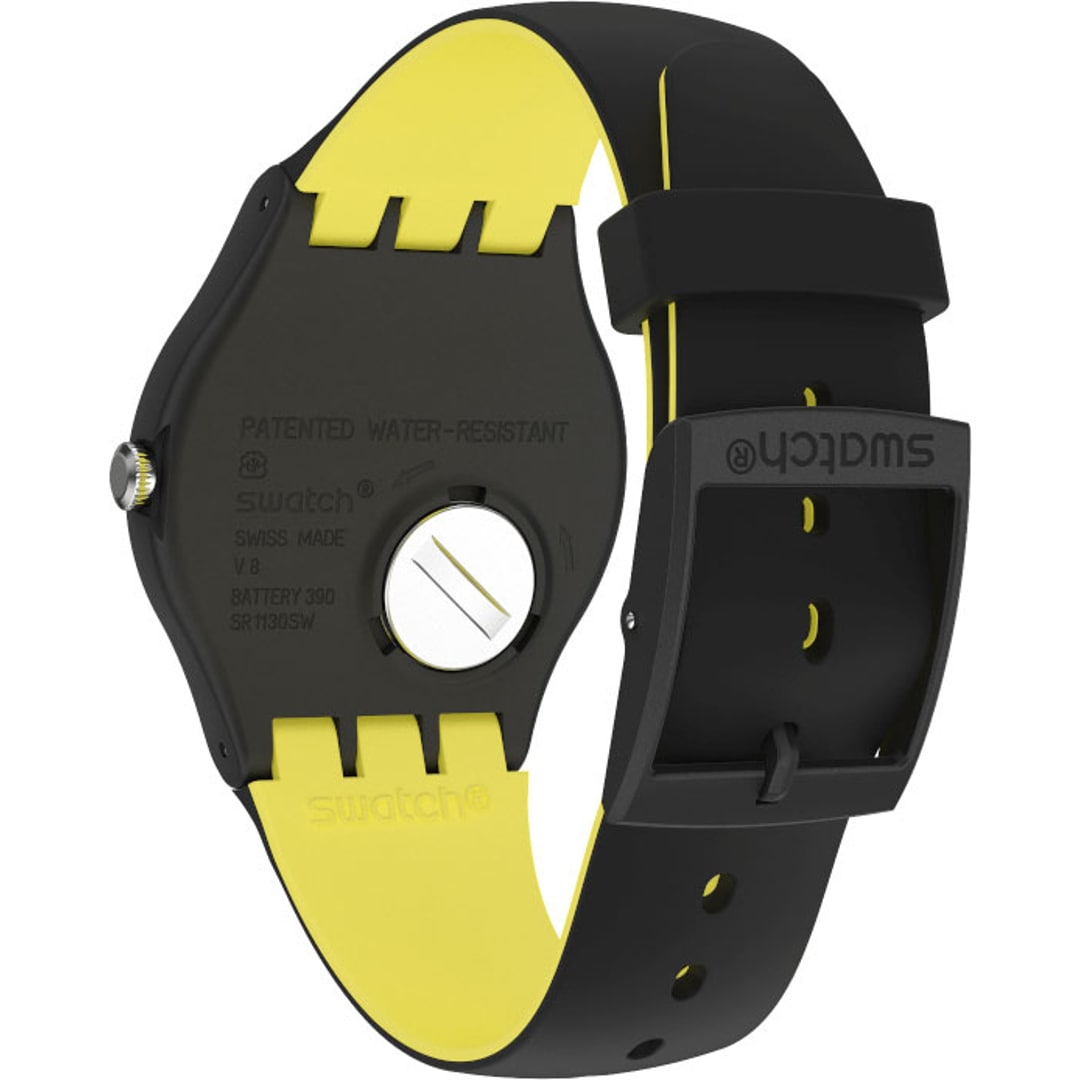 Swatch Original 41 Blacknyellow
