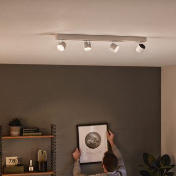 Philips Opbouwspot MyLiving Star LED Wit 4 x 4.5W