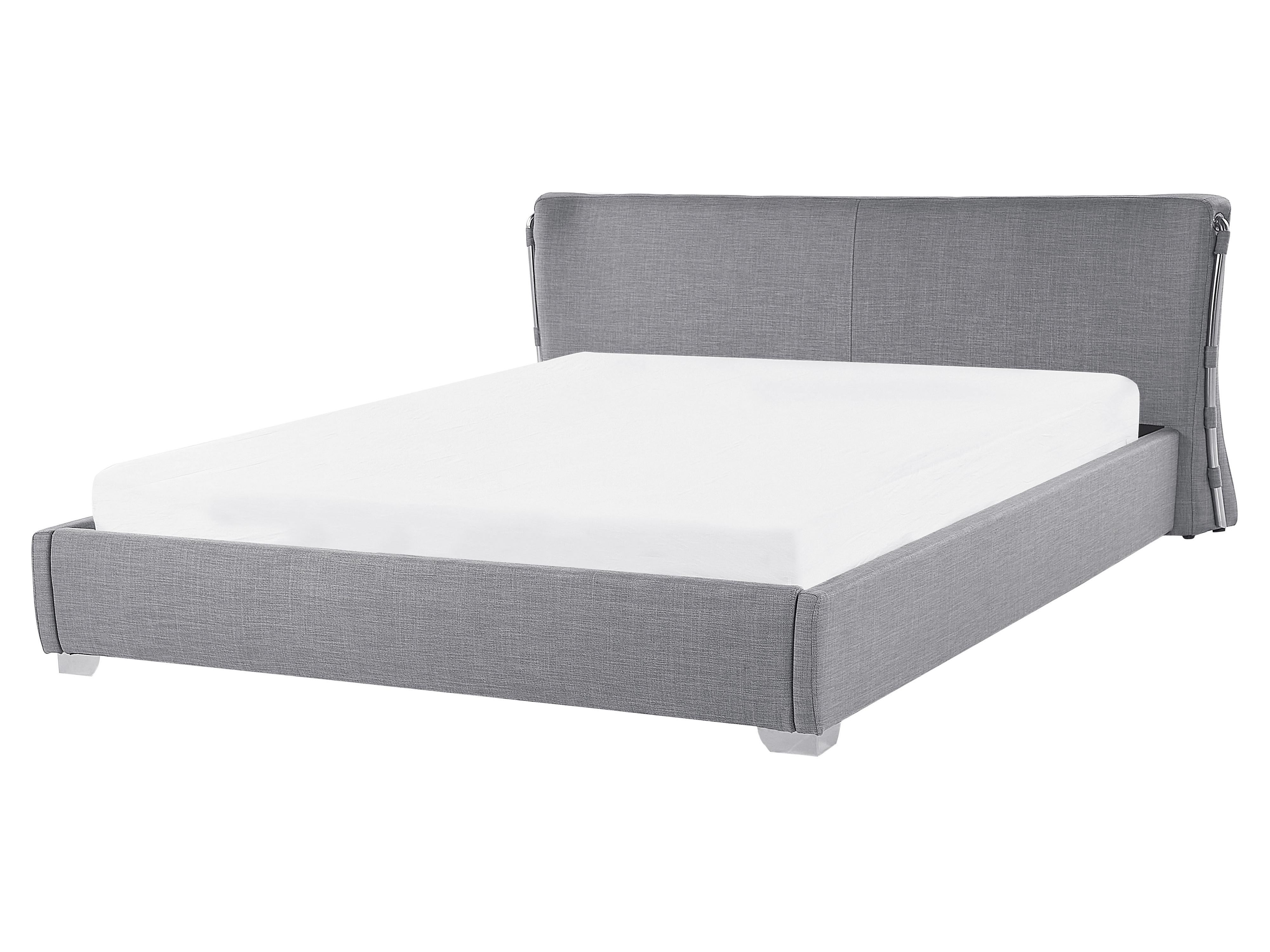 Waterbed Stof PARIS 160 x 200 cm Grijs