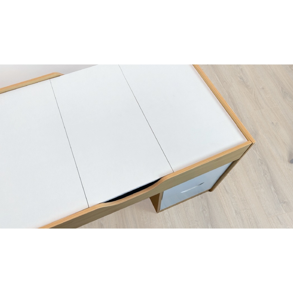 Build 'n Store Aufbewahrungstisch und Hocker aus Holz