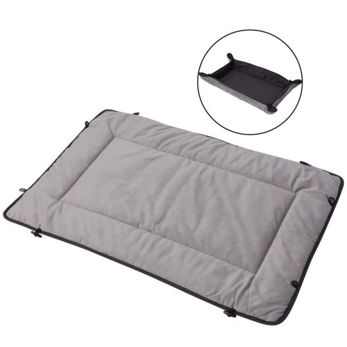 Cama multifuncional para animais de estimação, cinza