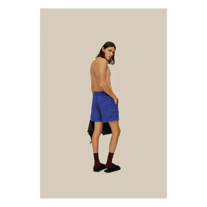 OAS Short Eponge Rapture Terry | Bleu