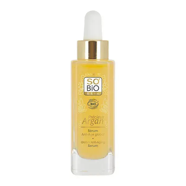 Léa Nature SO BiO étic Sérum Orgânico Antienvelhecimento Global com Argan Precioso 30ml