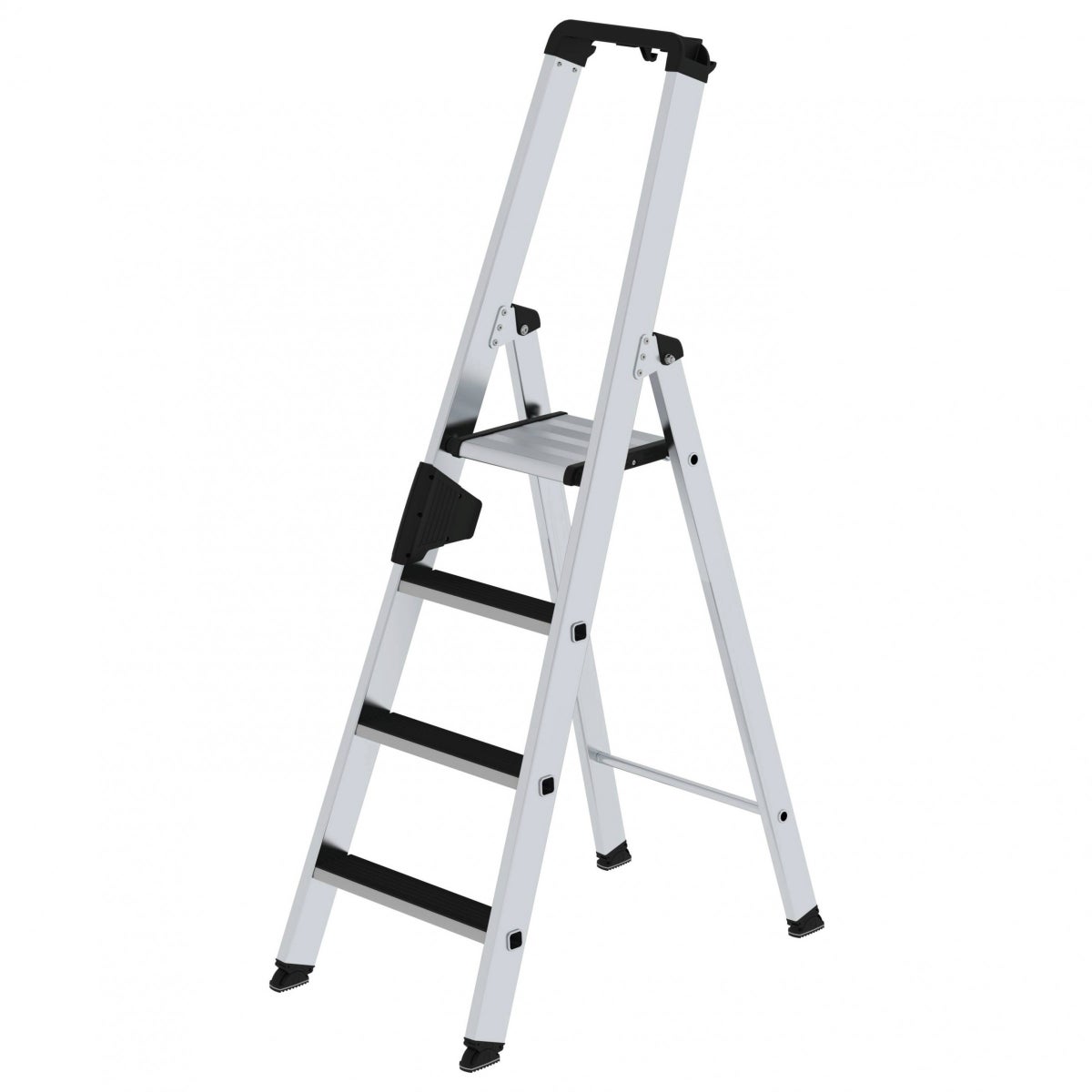 MUNK trapladder met clip-tredemechanisme, 4 treden