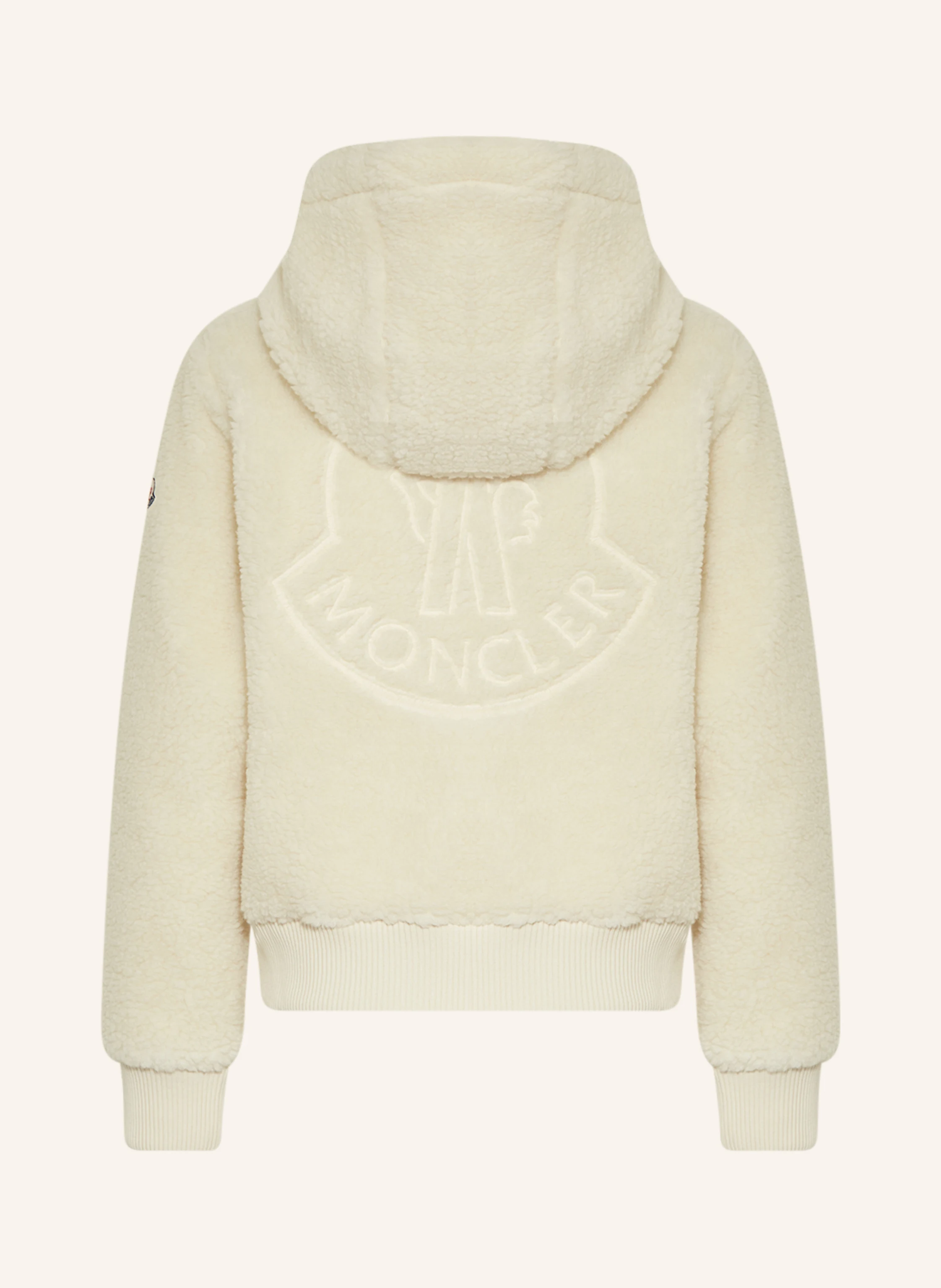 MONCLER enfant Kunstfell-Jacke