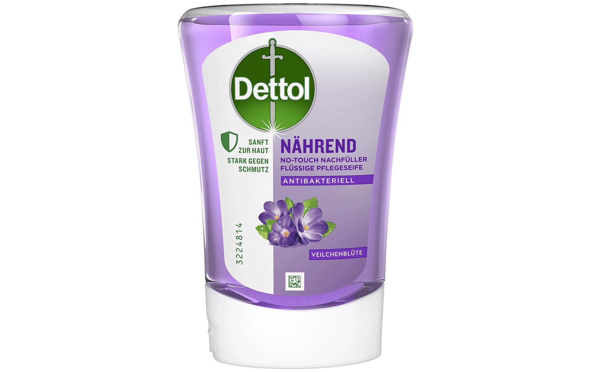 Handseife No-Touch Nachfüller Veilchenblüte 250 mlReinigende Flüssigseife gegen Bakterien