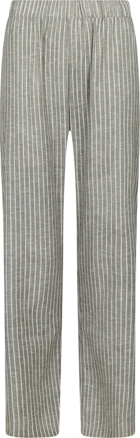 Neo Noir Astra Soft Stripe Pants Smoke green