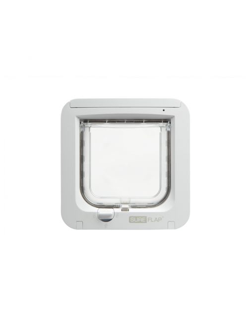 Sureflap Microchip Kattenluik - Kattendeur - Grijs Wit