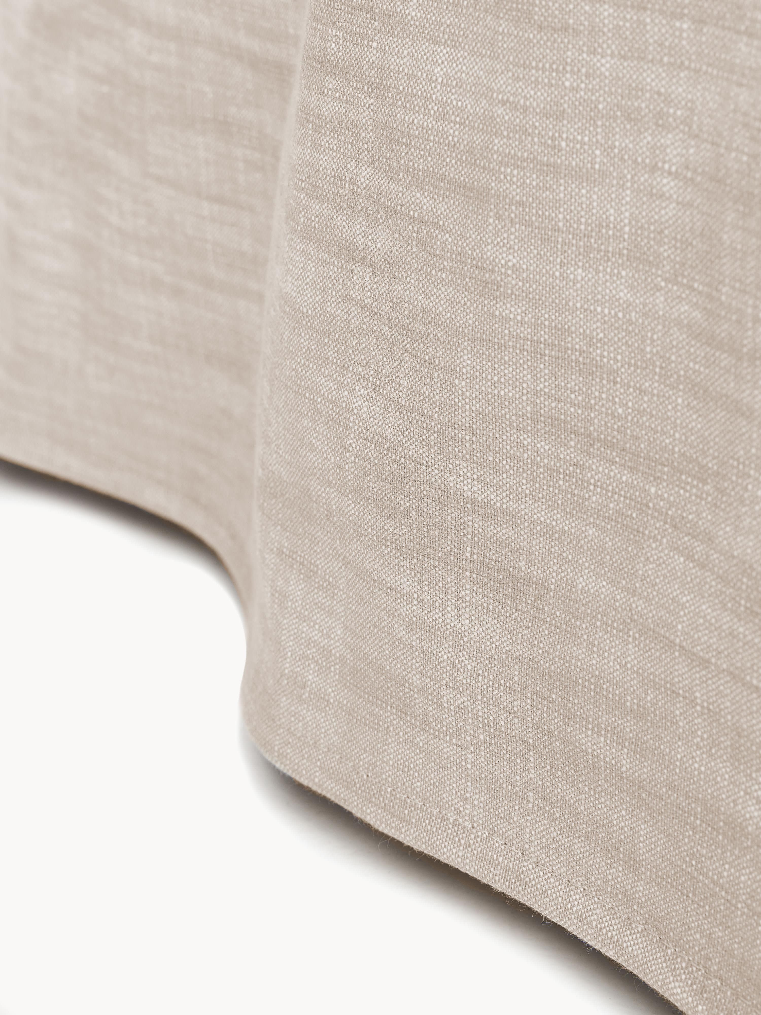 Modulaire bank Russell (4-zits) met poef (links/rechts)