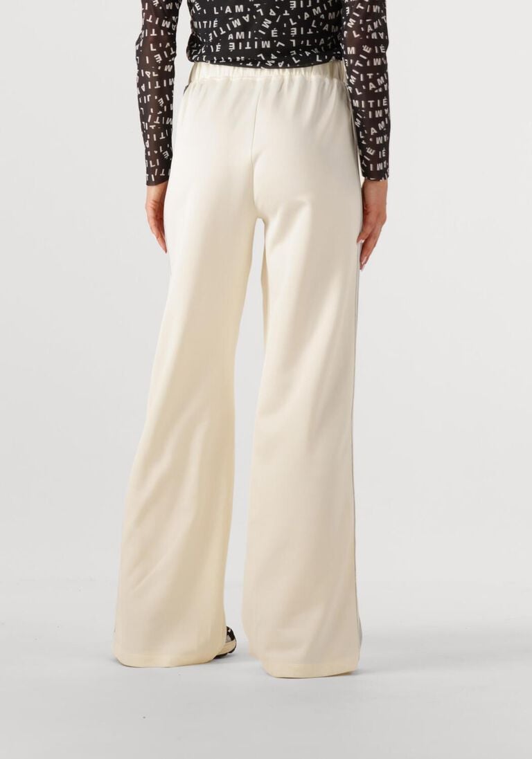 witte haute l'amitié wijde broek baggy track tall pants