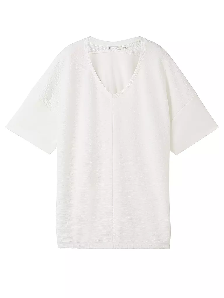 TOM TAILOR T-Shirt  weiss