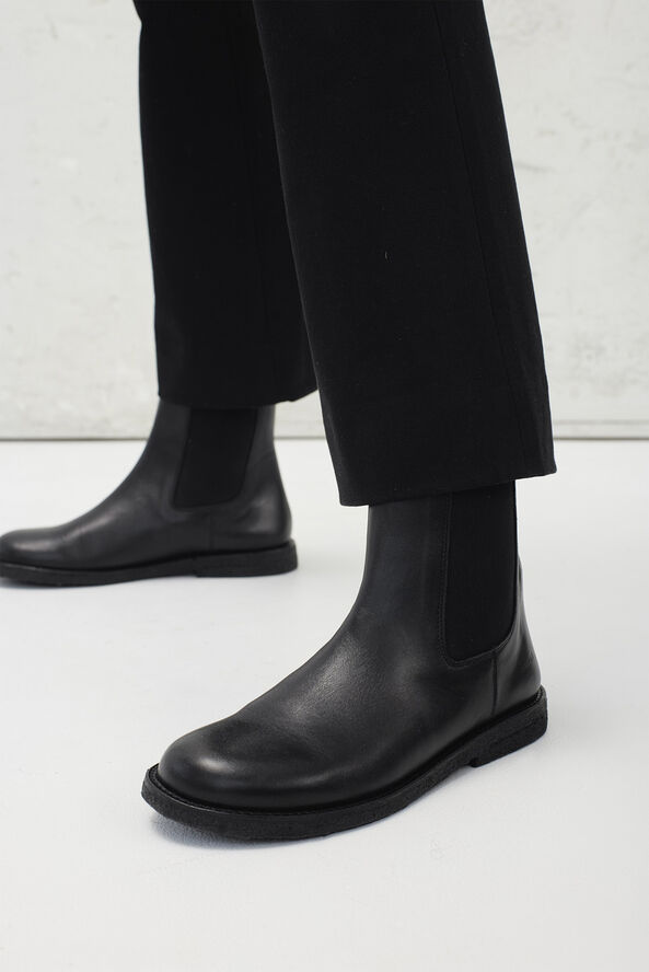 ANGULUS Chelsea støvle 1604/001 black/black