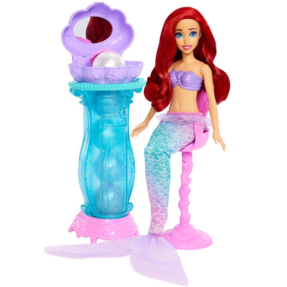 Disney prinses Ariël pop met kaptafel en accessoires