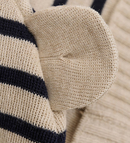 Huttelihut Mütze - Wolle - Strick - Dark Navy m. Ohren