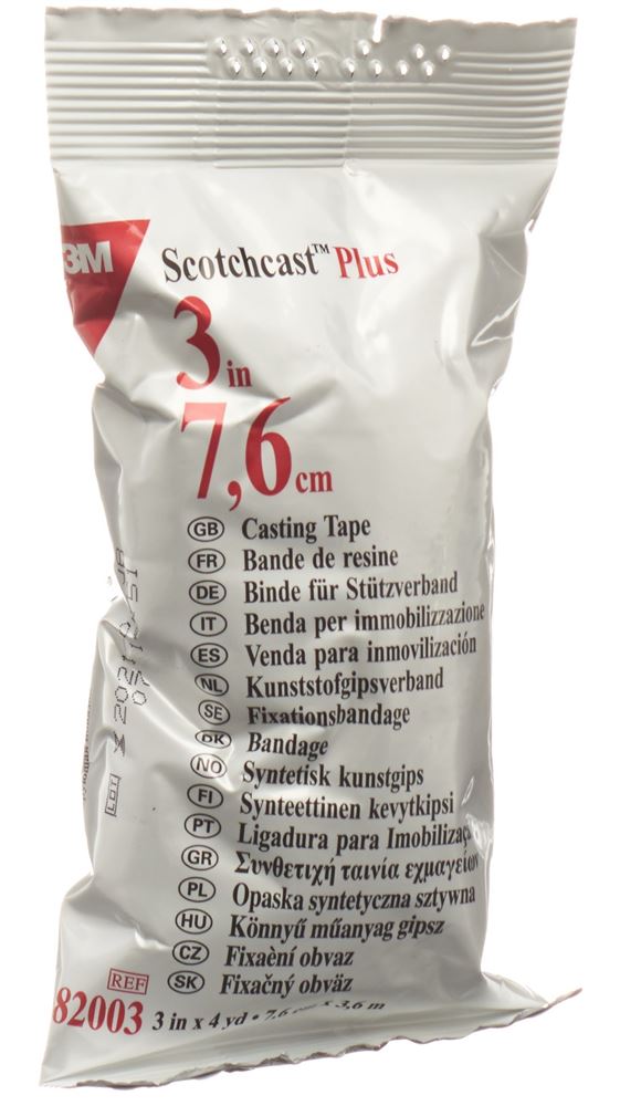 SCOTCHCAST Scotchcast Plus<br>1 Stück, 7.5cmx3.65m, weiss