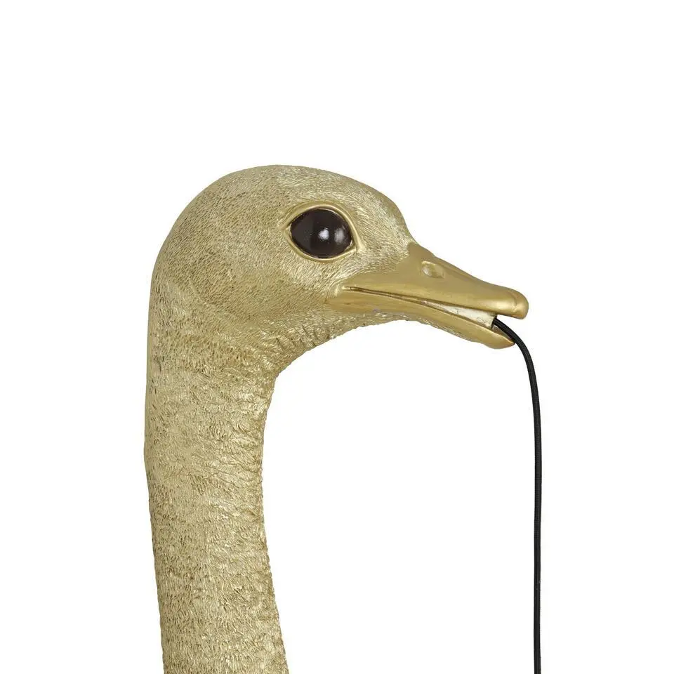 Wandlamp Ostrich - Goud - 25x19x72cm