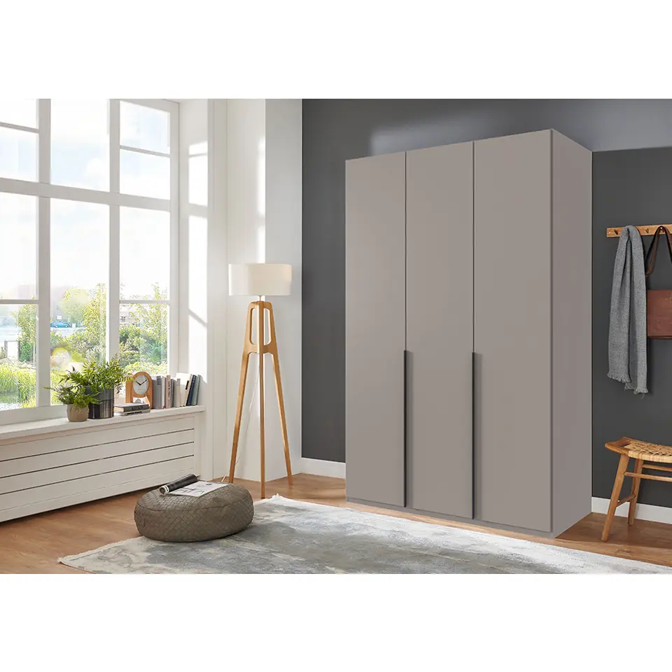 Kledingkast Milaan 3-deurs - greige - 236x135x58 cm