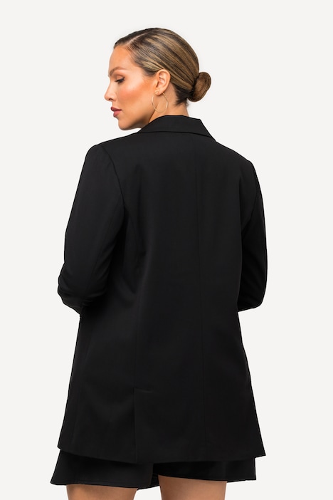 Blazer, Wollmischung, Reverskragen, Rückenschlitz