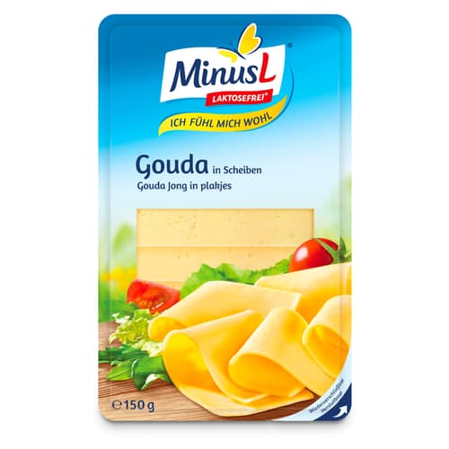 Minus L Gouda Scheiben 48% laktosefrei