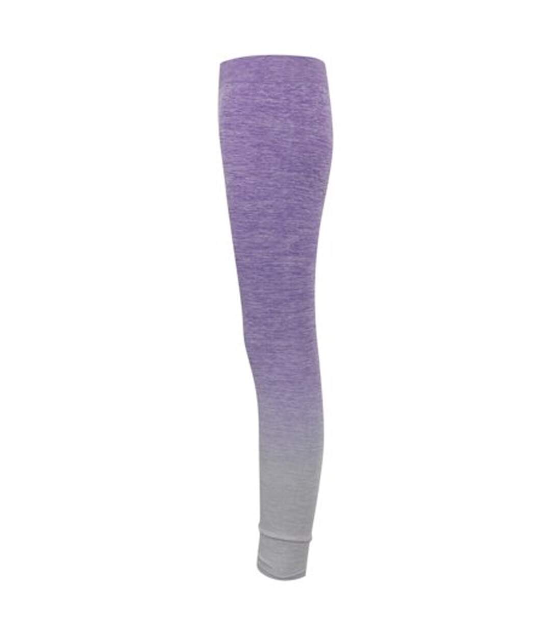 Tombo - Legging - Femme (Violet / Gris clair Chiné) - UTPC3037