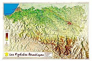 GEORELIEF - GEORELIEF D64 PYRENEES ATLANTIQUES 21X31