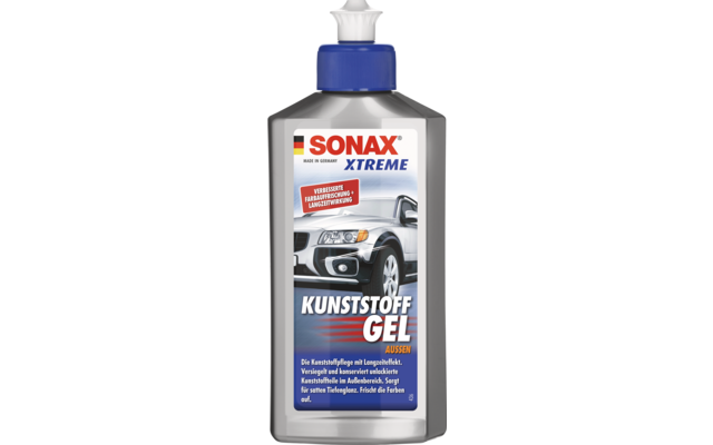 Sonax Xtreme Kunststoffgel Außen für Außenbereich von Fahrzeugen 250 ml