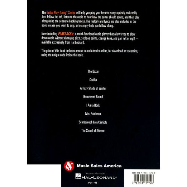 Hal Leonard Guitar Simon & Garfunkel