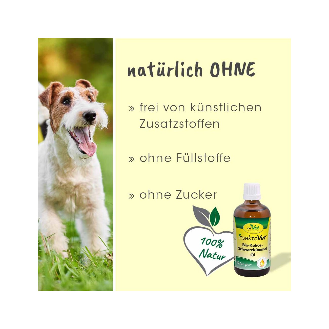cdVet Bio Kokos Schwarzkümmel Öl