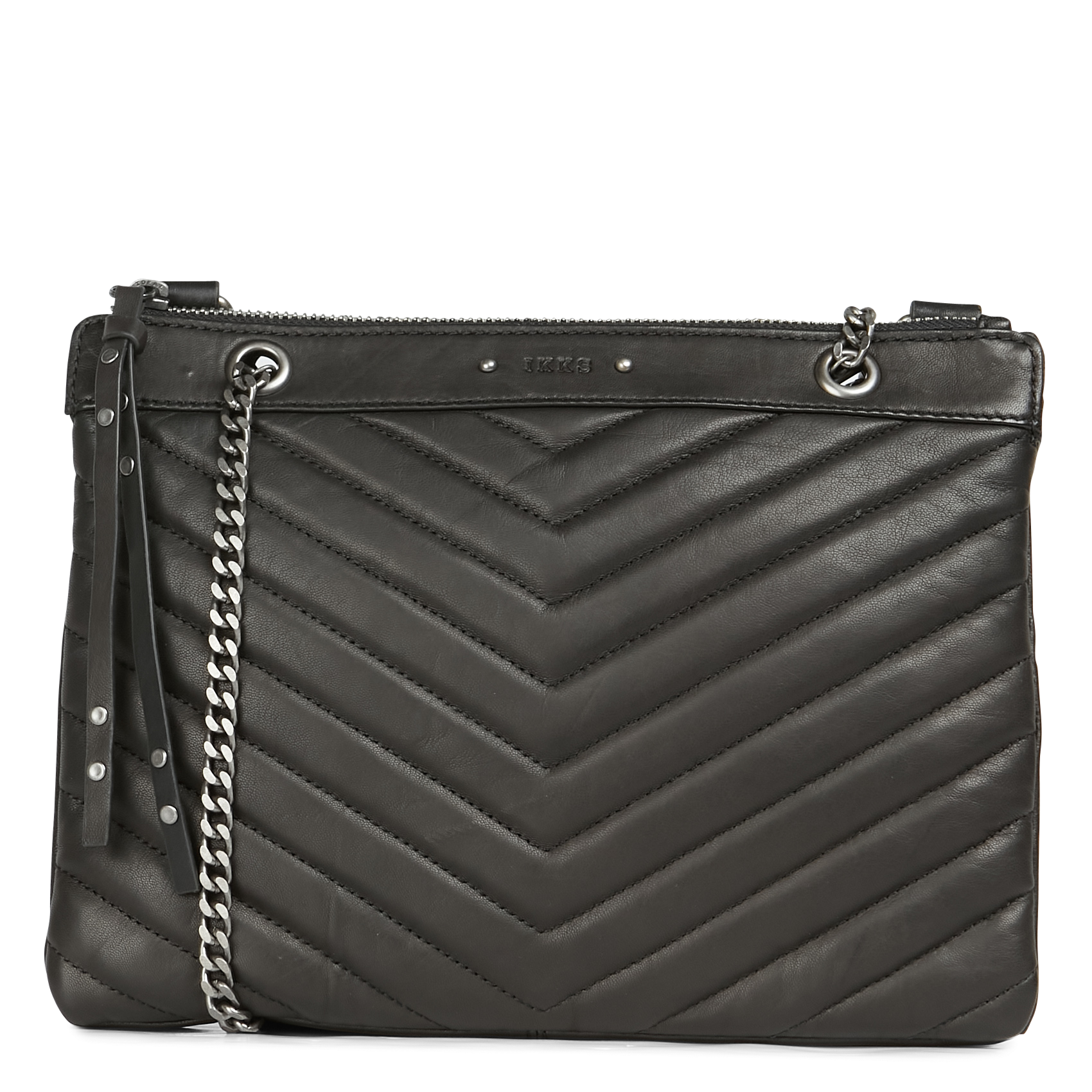 1440 - Sac en cuir matelassé | Noir